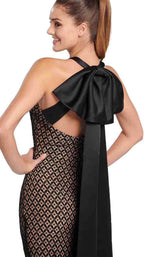 Ellie Wilde EW119084 Black-Nude