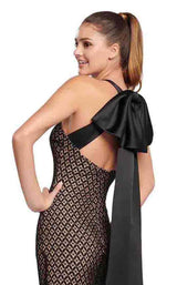 Ellie Wilde EW119084 Black-Nude