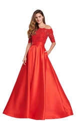 Ellie Wilde EW119092 Red