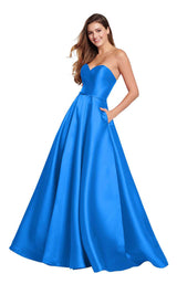 Ellie Wilde EW119092 Royal Blue