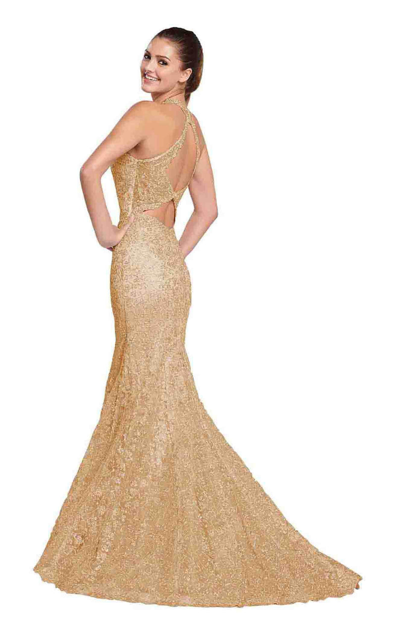 Ellie Wilde EW119096 Gold