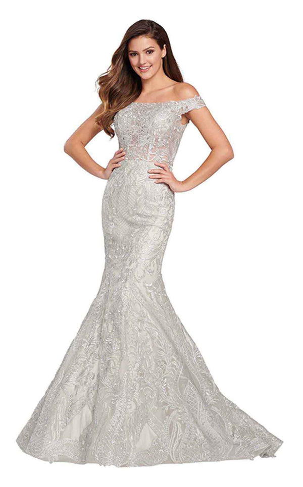 Ellie Wilde EW119111 Silver