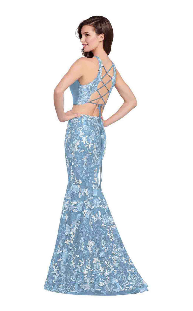 Ellie Wilde EW119113 Pale-Blue-Multi