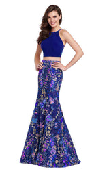 Ellie Wilde EW119113 Royal-Blue-Multi