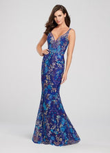 Ellie Wilde EW119114 Royal-Blue-Multi