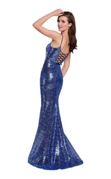 Ellie Wilde EW119122 Royal Blue