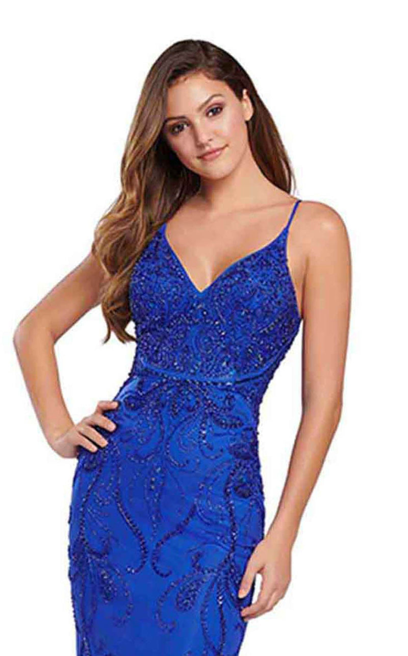 Ellie Wilde EW119131 Royal Blue