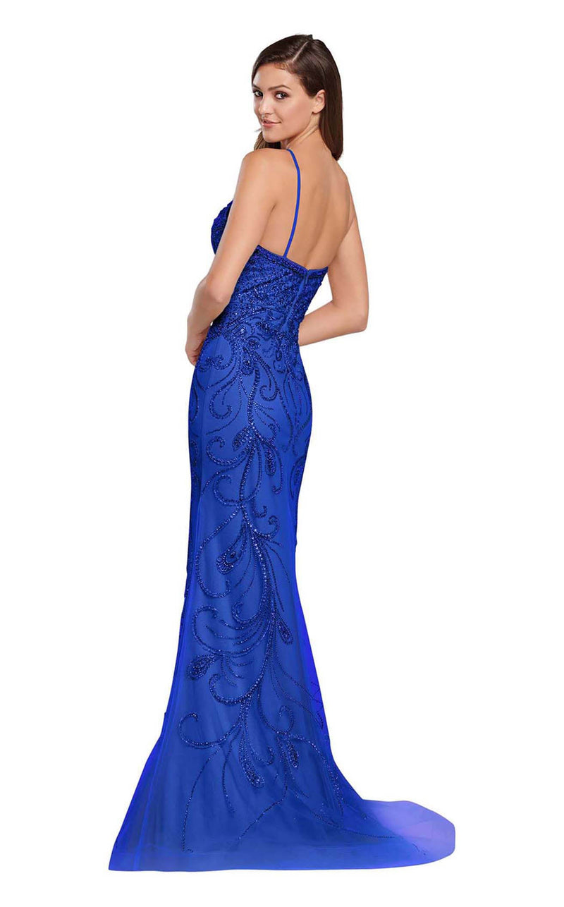 Ellie Wilde EW119131 Royal Blue
