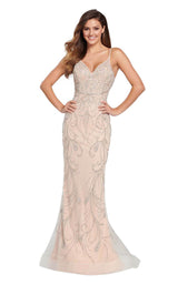 Ellie Wilde EW119131 Silver/Nude