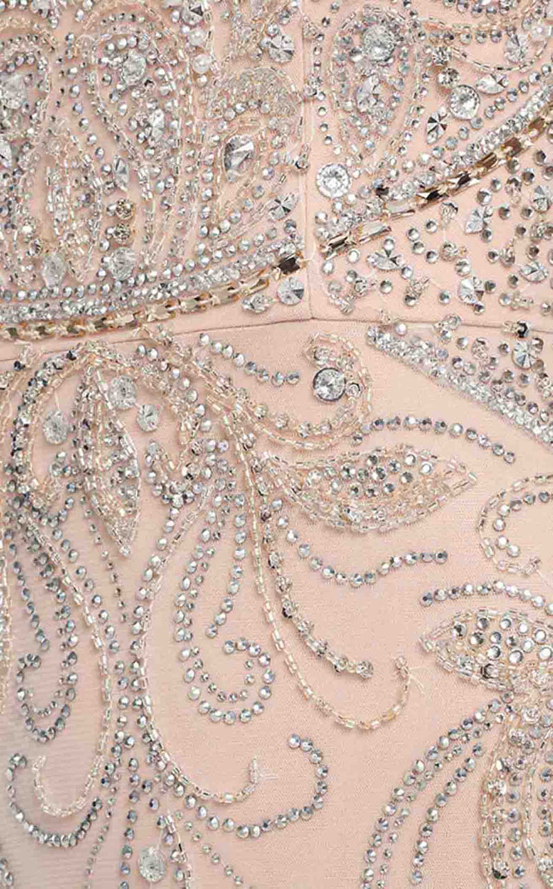 Ellie Wilde EW119131 Silver/Nude