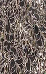 Ellie Wilde EW119136 Black/Gold