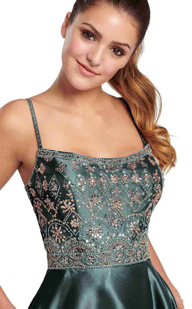 Ellie Wilde EW119139 Emerald Rose