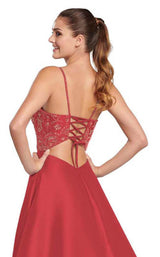 Ellie Wilde EW119139 Wine-Rose-Gold