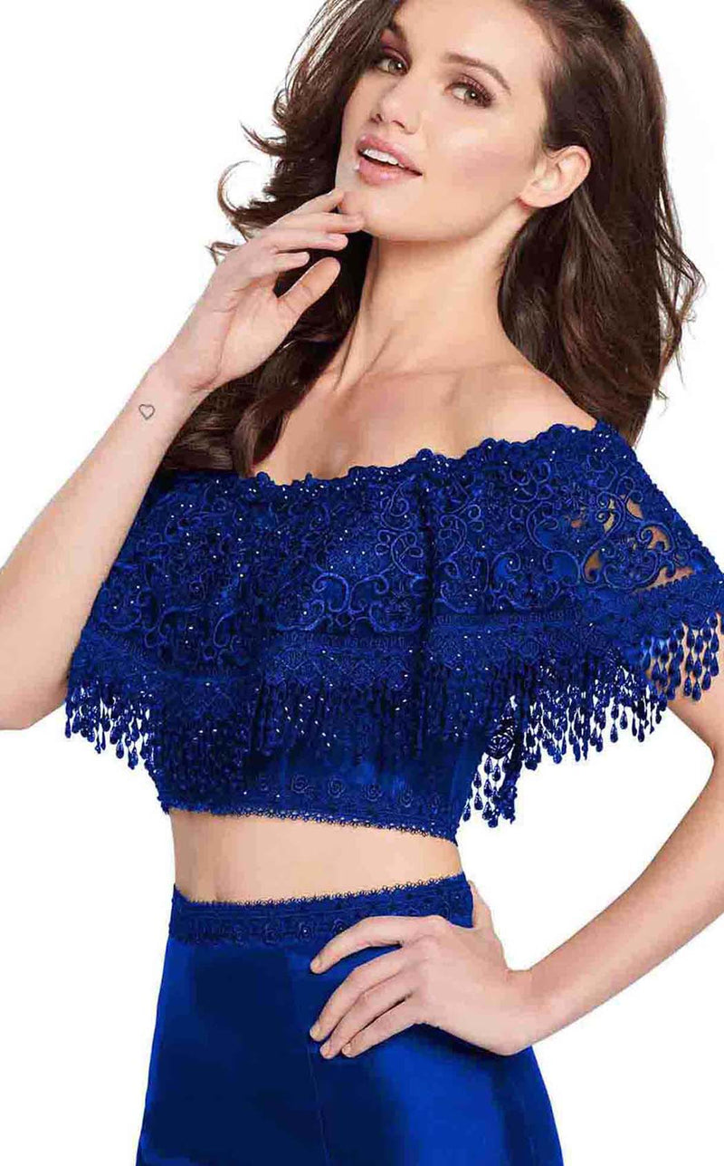 Ellie Wilde EW119141 Royal Blue