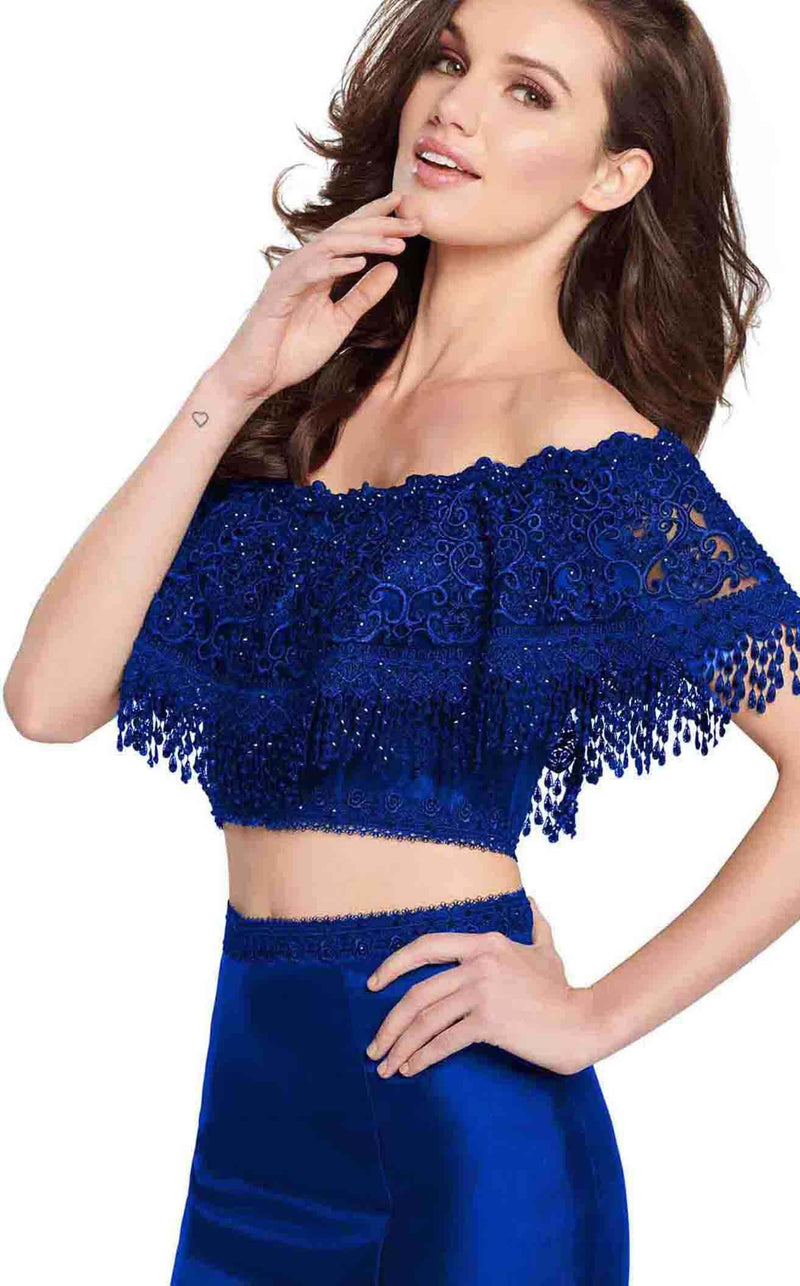 Ellie Wilde EW119141 Royal Blue