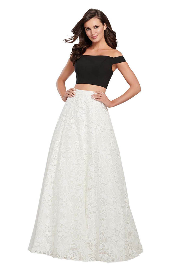 Ellie Wilde EW119144 White/Black