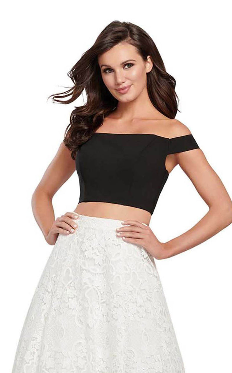 Ellie Wilde EW119144 White/Black