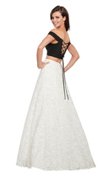 Ellie Wilde EW119144 White/Black