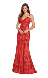 Ellie Wilde EW119150 Red