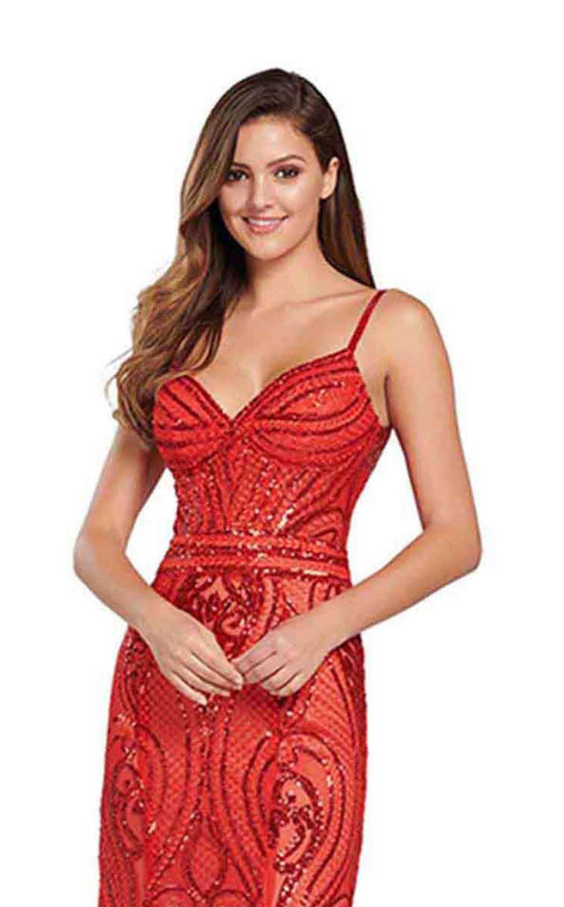 Ellie Wilde EW119150 Red