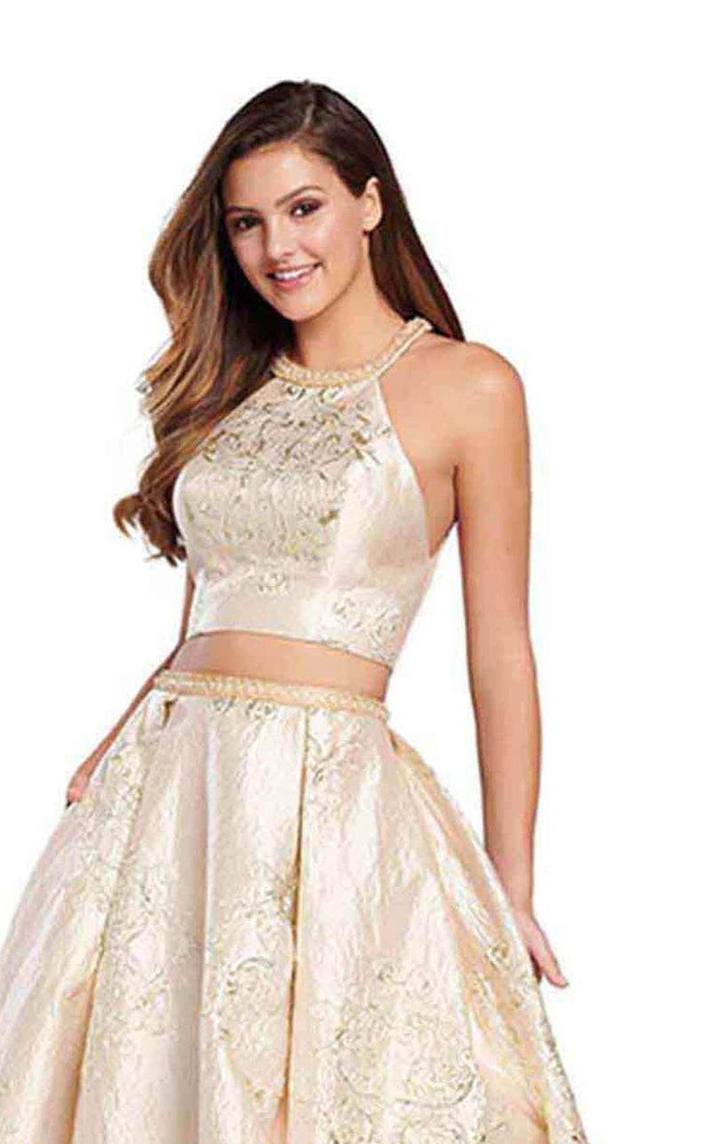 Ellie Wilde EW119151 Light Gold