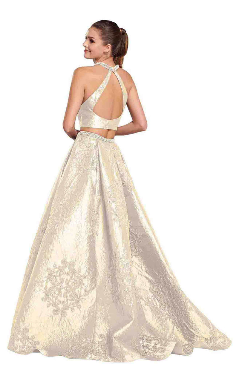 Ellie Wilde EW119151 Light Gold