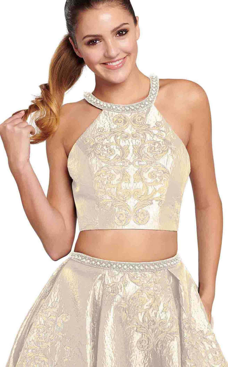 Ellie Wilde EW119151 Light Gold