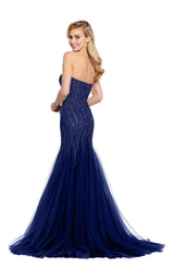 Ellie Wilde EW119153 Navy-Blue