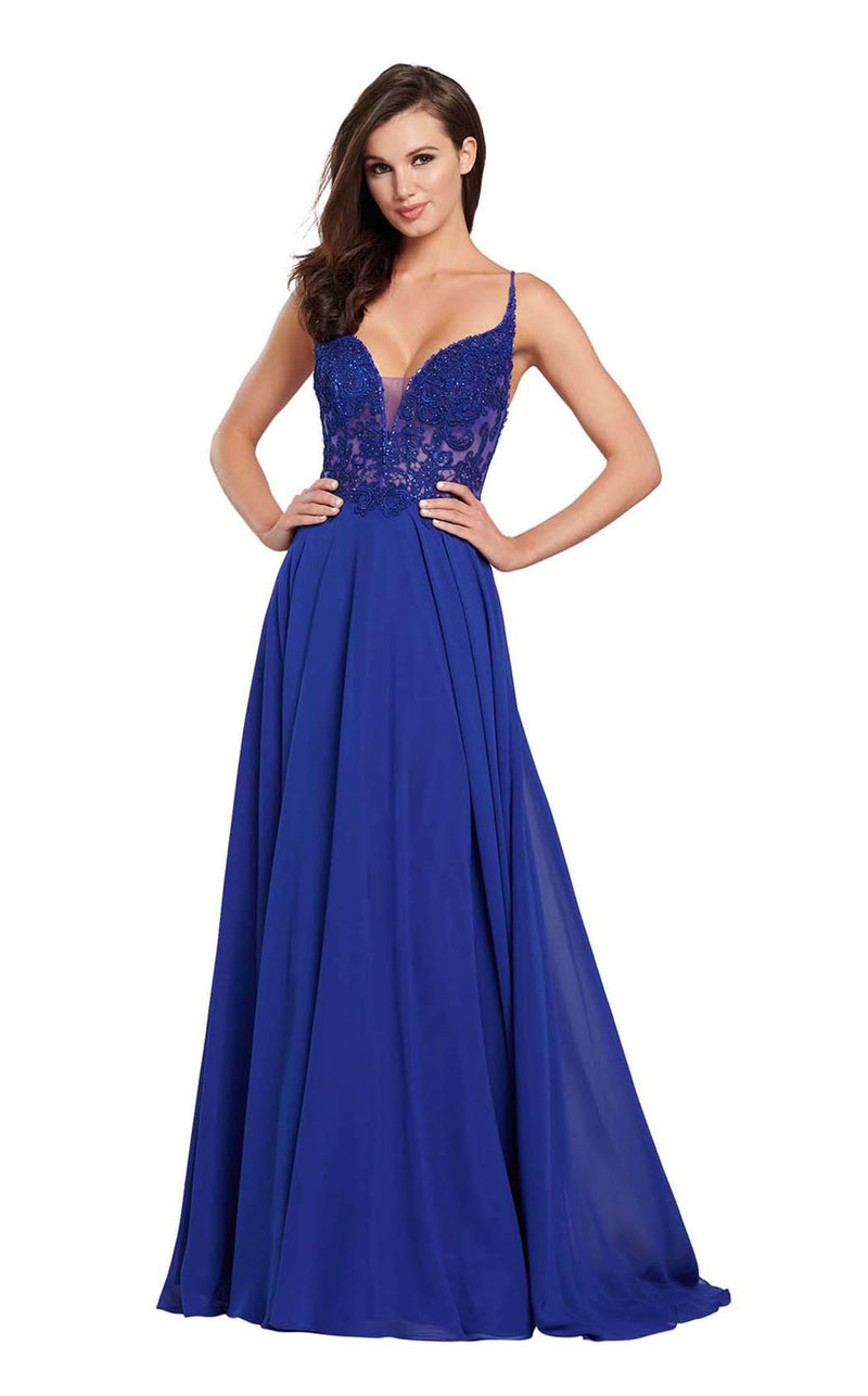 Ellie Wilde EW119155 Royal Blue