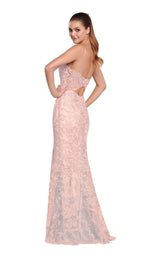 Ellie Wilde EW119164 Light Peach