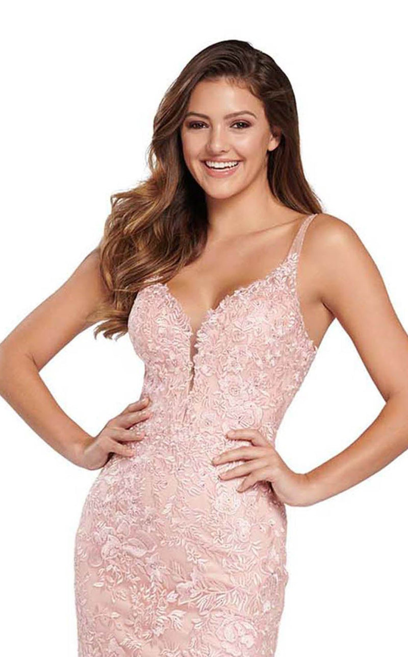 Ellie Wilde EW119164 Light Peach