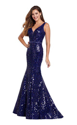Ellie Wilde EW119165 Royal Blue