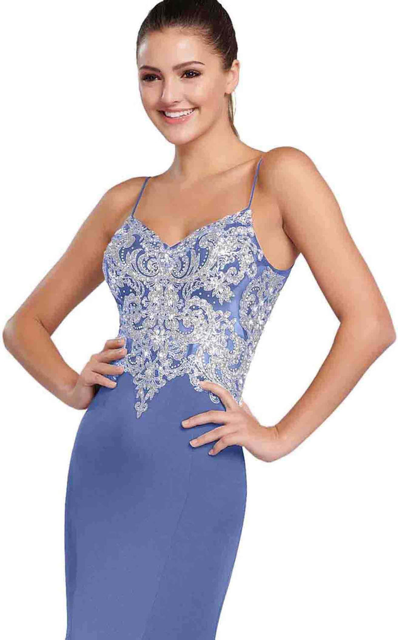 Ellie Wilde EW119168 Periwinkle/Silver