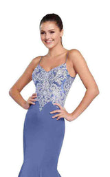 Ellie Wilde EW119168 Periwinkle/Silver