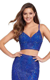 Ellie Wilde EW119185 Royal Blue