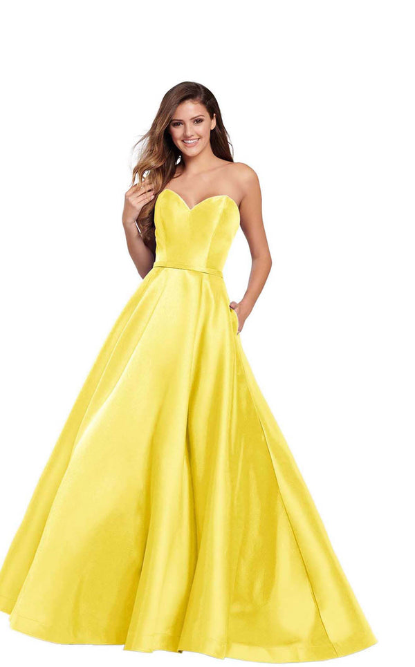 Ellie Wilde EW119186 Light Yellow