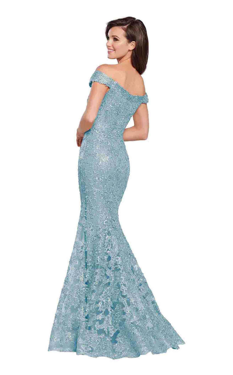 Ellie Wilde EW119188 Light Blue