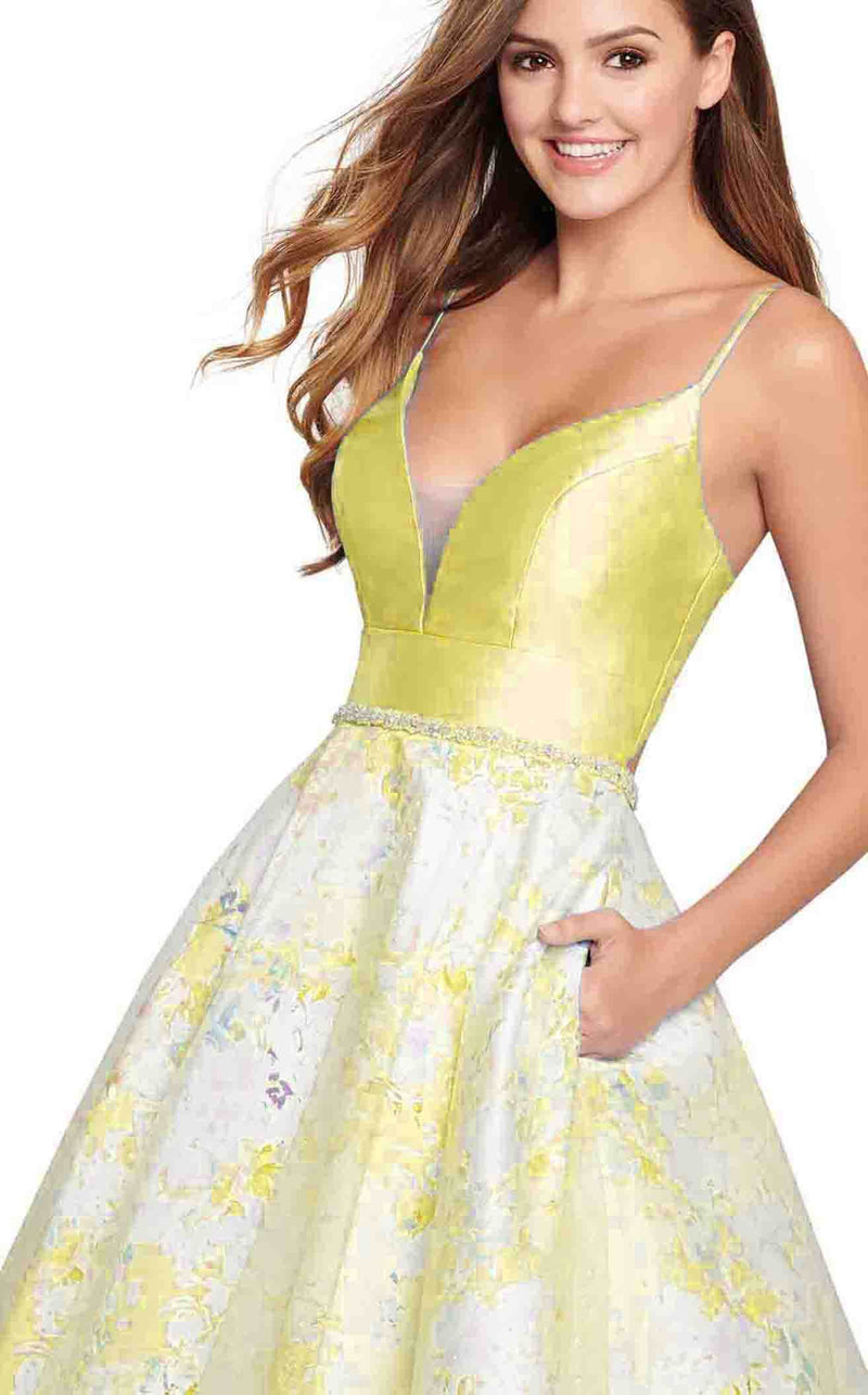 Ellie Wilde EW119190 Yellow Multi