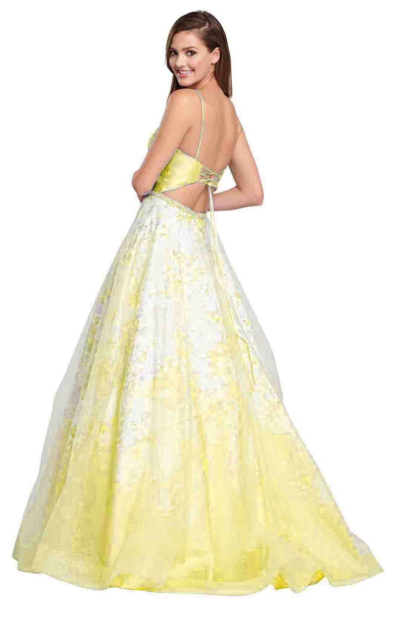 Ellie Wilde EW119190 Yellow Multi