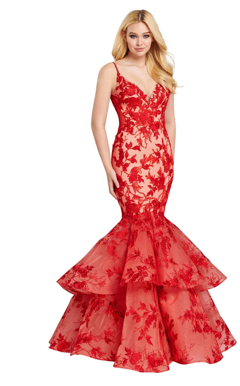 Ellie Wilde EW120001 Red-Nude