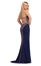 Ellie Wilde EW120016 Navy/Rose Gold 