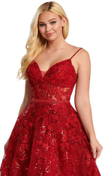 Ellie Wilde EW120036 Dark-Red