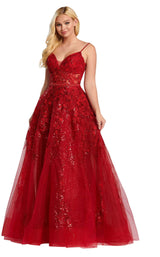 Ellie Wilde EW120036 Dark-Red
