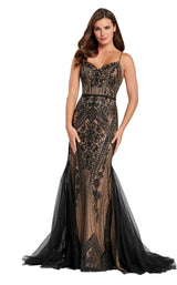 Ellie Wilde EW120045 Black-Nude