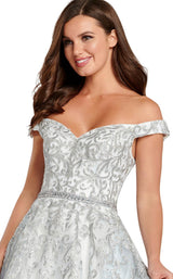 Ellie Wilde EW120057 Silver-Light-Blue