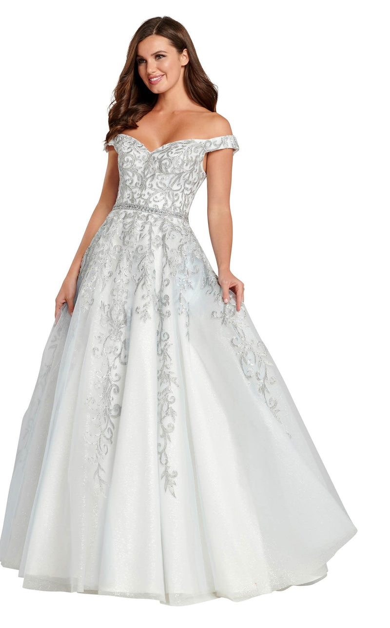 Ellie Wilde EW120057 Silver-Light-Blue