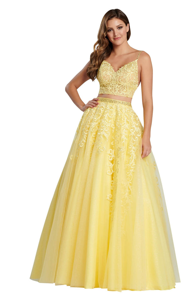 Ellie Wilde EW120059 Yellow