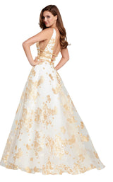 Ellie Wilde EW120063 Light-Gold-Multi