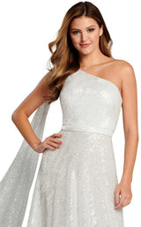 Ellie Wilde EW120067 White-Silver