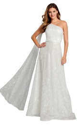 Ellie Wilde EW120067 White-Silver